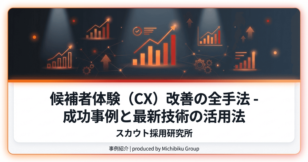 候補者体験(CX)改善の全手法 - 成功事例と最新技術の活用法|基本から実践方法まで解説