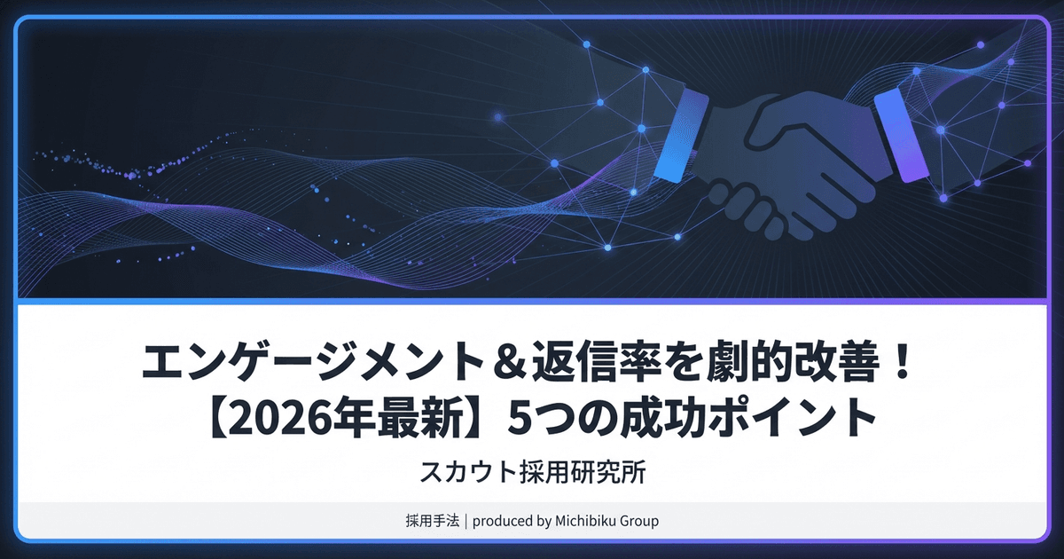 エンゲージメント&返信率を劇的改善!【2026年最新】5つの成功ポイント