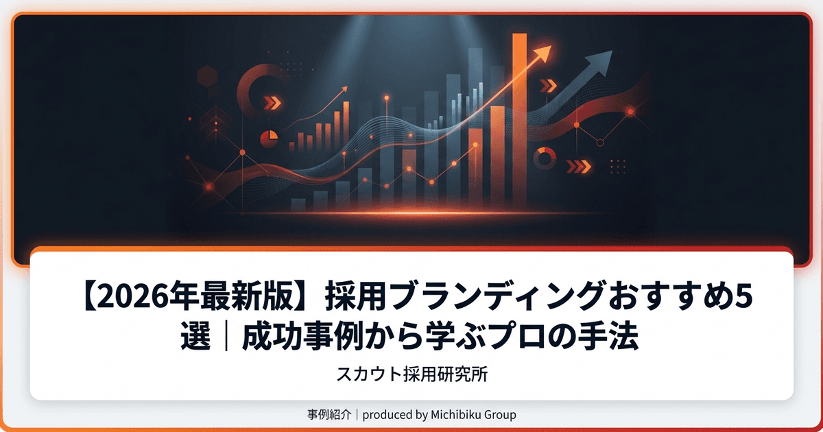 【2026年最新版】採用ブランディングおすすめ5選|成功事例から学ぶプロの手法