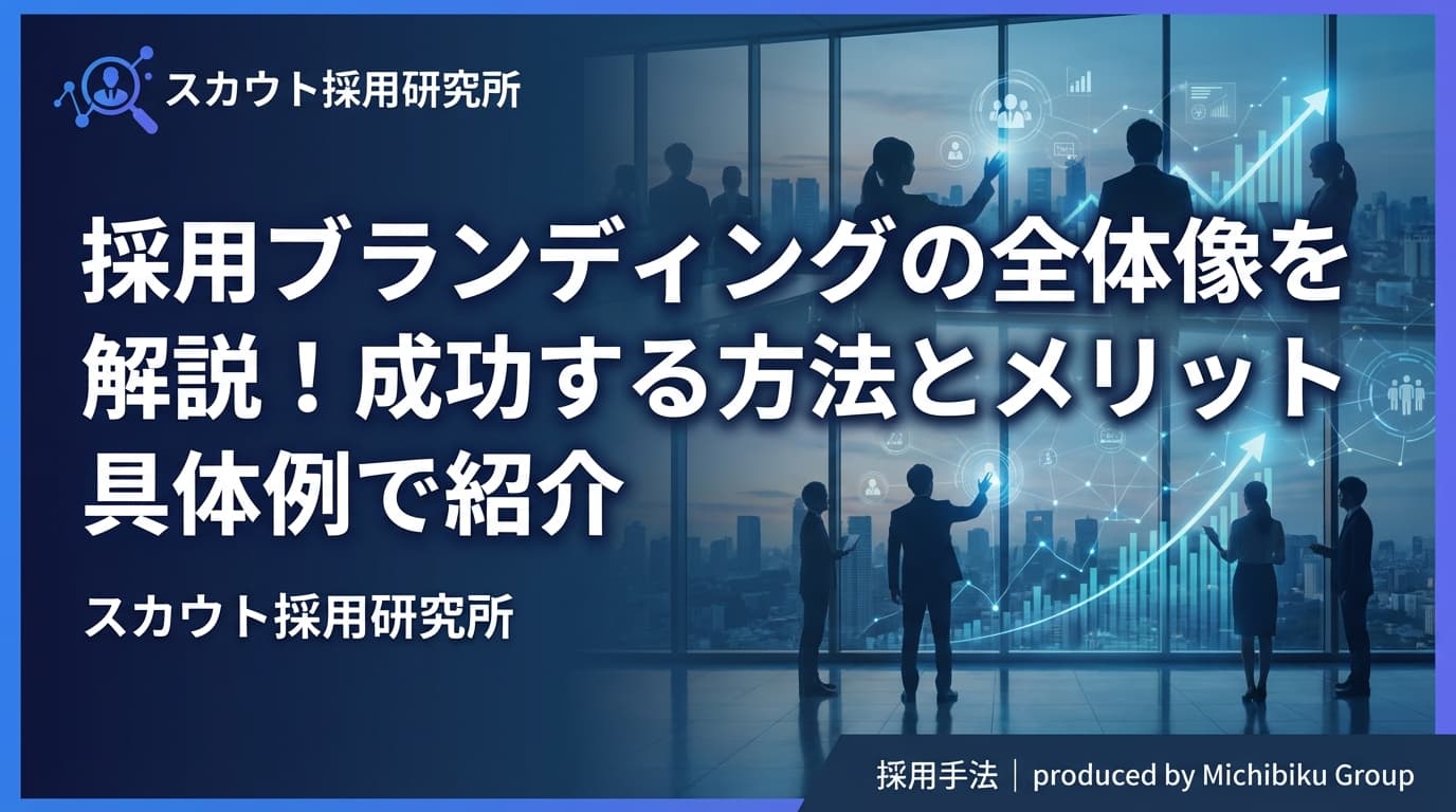 採用ブランディングの全体像を解説!成功する方法とメリットを具体例で紹介