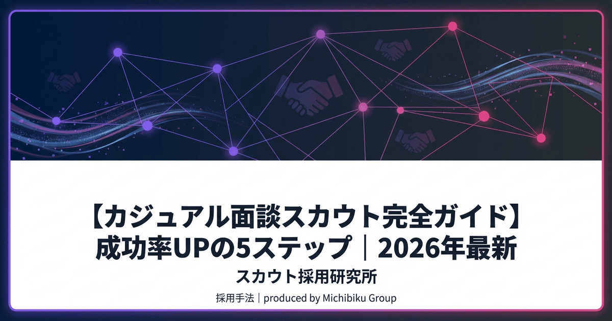 カジュアル面談と面接の違い|成功を導く5つの進め方徹底解説