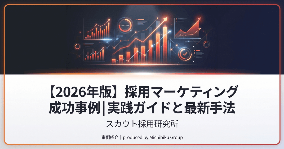 【2026年版】採用マーケティング成功事例|実践ガイドと最新手法