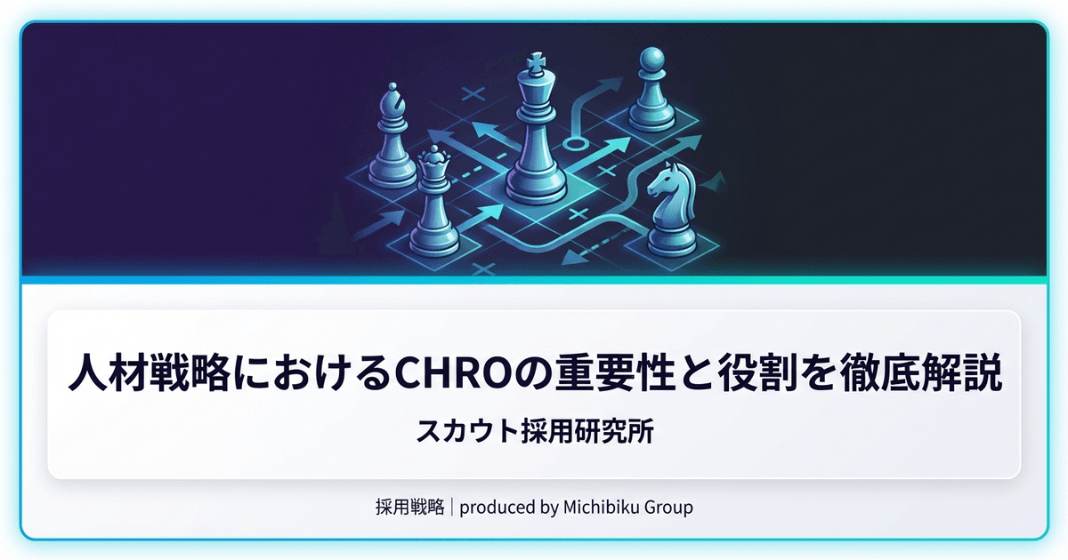 人材戦略におけるCHROの重要性と役割を徹底解説|基本から実践方法まで解説